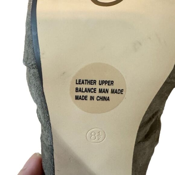 Anthropologie Seychelles Suede Strappy Open Toe Sandals - Picture 11 of 12